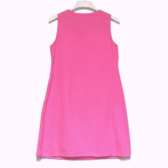 Vineyard Vines EUC Pink Shift Dress Size 10 - Picture 2 of 6